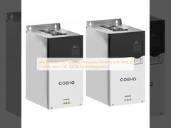 4kw 0.75 Kw Vfd ভেরিয়েবল ফ্রিকোয়েন্সি ইনভার্টার টর্ক নিয়ন্ত্রণ এবং CLVC 0.01% গতি নিয়ন্ত্রণ সহ