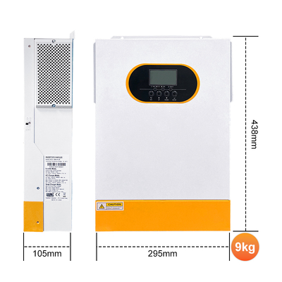 24V 48V 3.5kW 5.5kW Hybrid Solar Inverter Pure Sine Wave MPPT