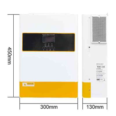 Single Phase MPPT 6.2kw 6.2KVA 48V Hybrid Solar Inverter Pure Sine Wave Off Grid with WiFi Control