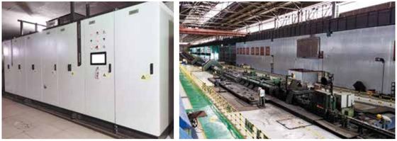 Space Space-Optimized Cabinet Design for Large Scale Drive Installations Saving Valuable Floor Space